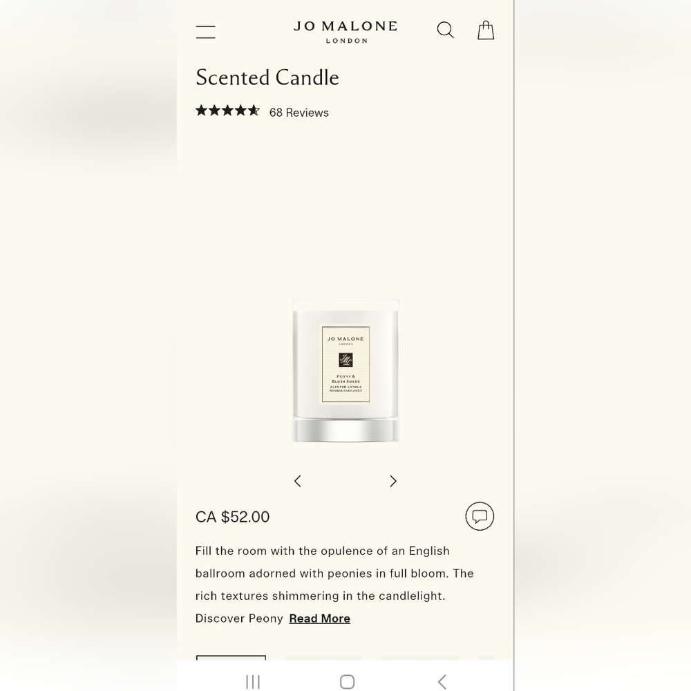 Jo Malone candle BNIB